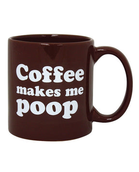 Attitude Mug Coffee Makes Me Poop - 22 oz by Island Dogs