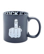 Attitude Mug Fuck You (Middle Finger) - 22 oz by Island Dogs
