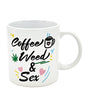 Attitude Mug Coffee, Weed & Sex - 22 oz by Island Dogs