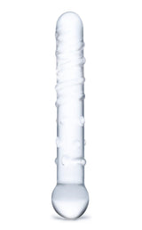 Callisto Clear Glass Dildo by Electric Novelties