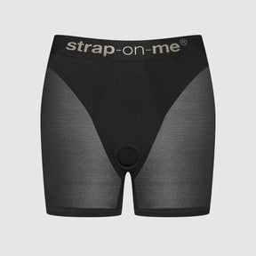 STRAP-ON-ME Halo Harness Lingerie — M, Black - SM8897