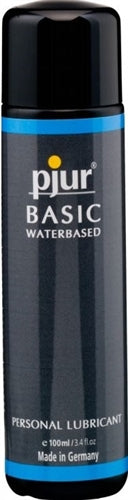 Pjur Basic Water Lubricant — 3.4 fl oz (100 ml) - PJ-PBW61041