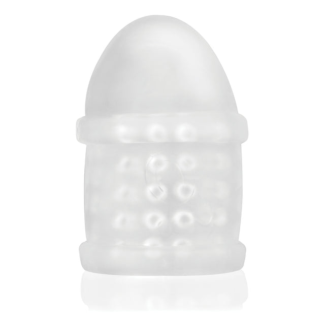 Screaming O Jackits Male Masturbator Sleeve — Clear (Single) - JAK-C-110E