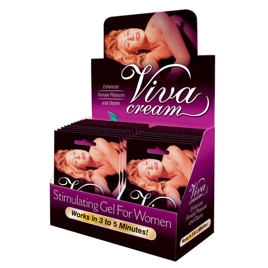 M.D. Science Lab Viva Cream — 24 Packet Counter Display - MD-VCPAK