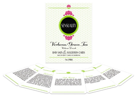Sensuality Bath Set - Verbena and Green Tea