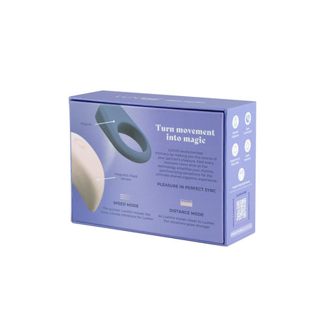 LUXUS Couples Vibrator Set — Clitoral Vibrator (Pink) & Magnetic Ring (Purple) - KR6591
