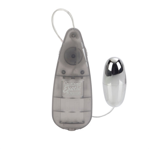 CalExotics Slim Teardrop Bullet Vibrator — Smoke (Bulk) - SE1110231
