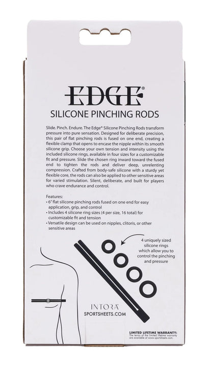 Edge Silicone Pinching Rods by Sportsheets