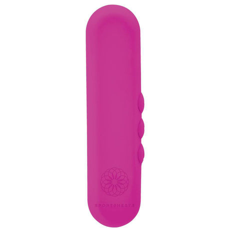 Sportsheets Sincerely Unity 4in Vibe, Pink, USB Rechargeable - SS520-70