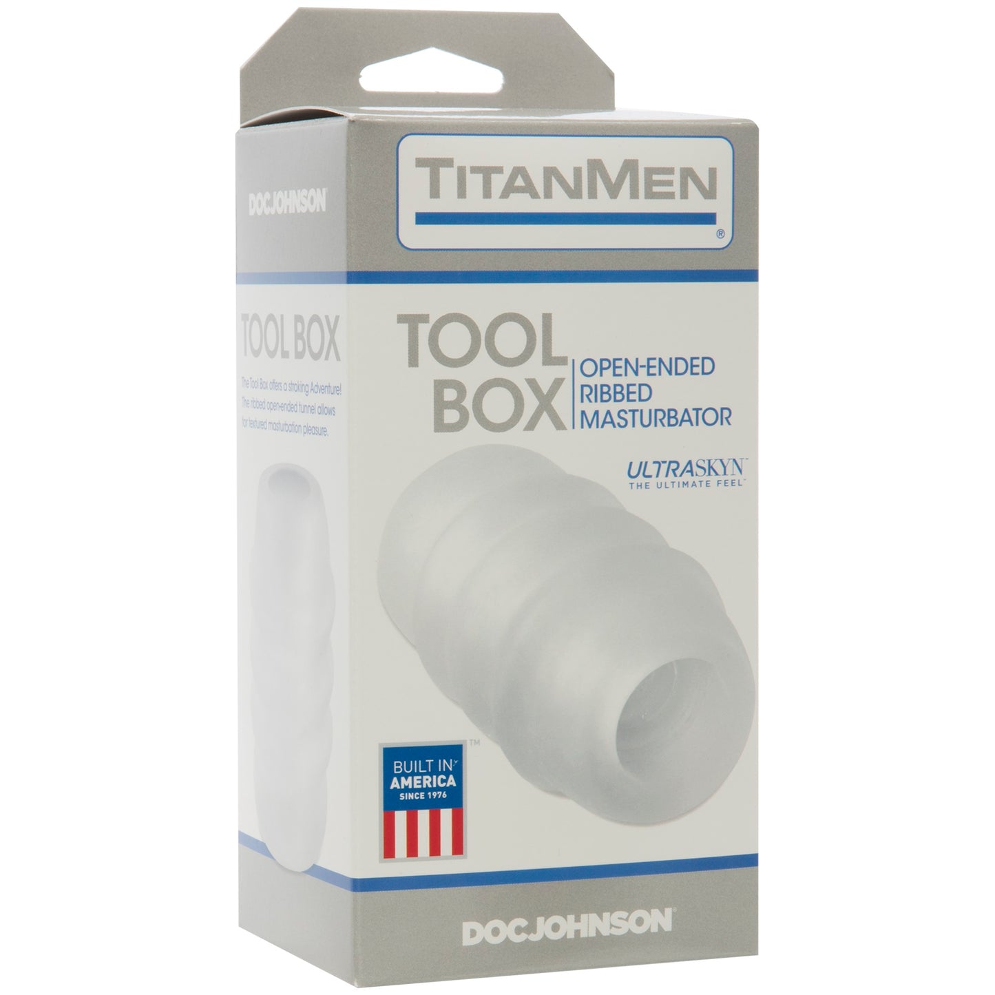 Titanmen Tool Box Masturbation - Clear by Doc Johnson
