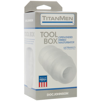 Titanmen Tool Box Masturbation - Clear by Doc Johnson