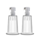 Blush Temptasia Nipple Pumping Cylinders, Set of 2 (1 Inch, Clear) - BL-09711