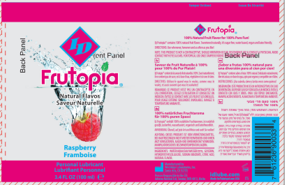 I.D. Lubricants I.D. Frutopia Raspberry Flavored Lubricant — 3.4 oz - ID-TRE-10