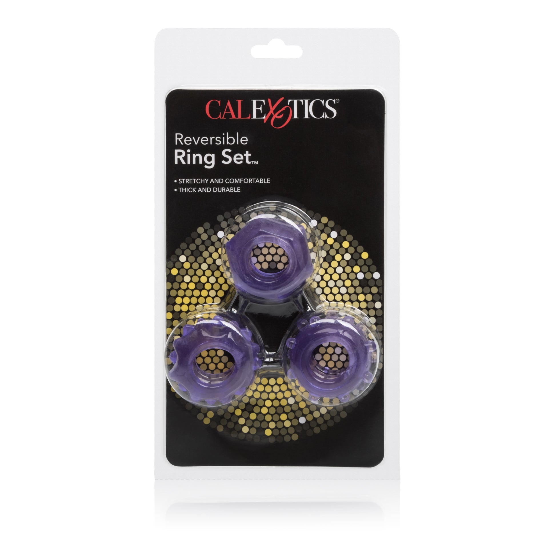 Reversible Ring Set - Purple by CalExotics