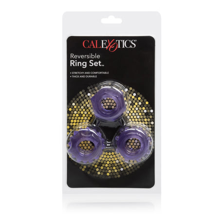 Reversible Ring Set - Purple by CalExotics