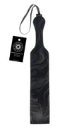 Sportsheets Velvet Noir Loop Paddle — 16.5 long, Marbled Black - SS37008