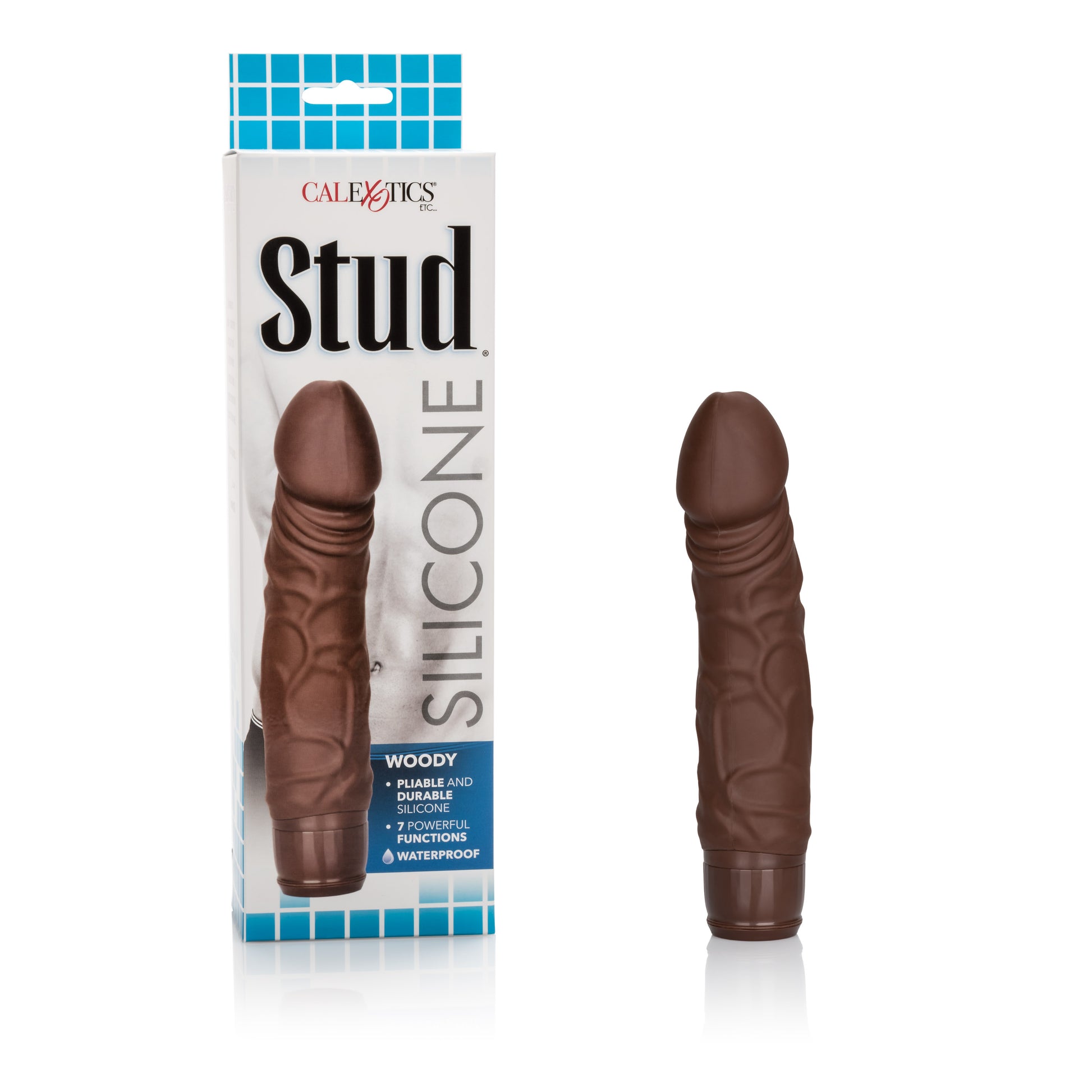 Silicone Studs Woody - Brown by CalExotics