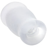 The Super Sucker Ultraskyn Masturbator - Clear by Doc Johnson