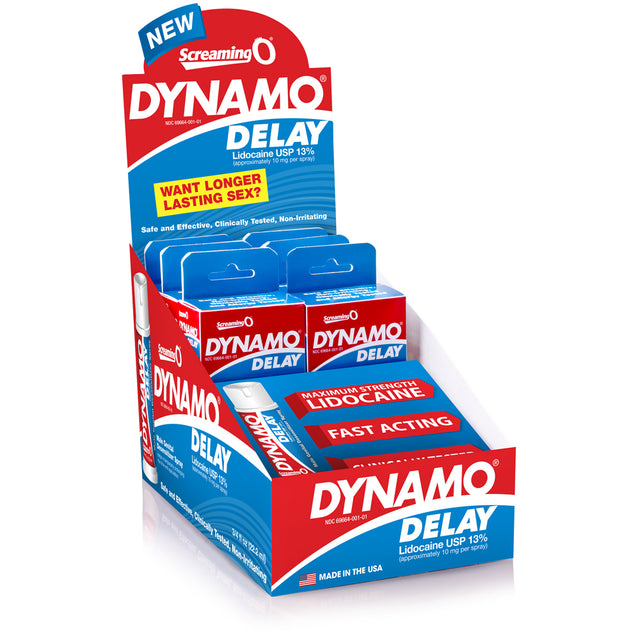 Screaming O Dynamo Delay Spray — 6 Pack (0.75 fl oz each) - DD-R6-110D