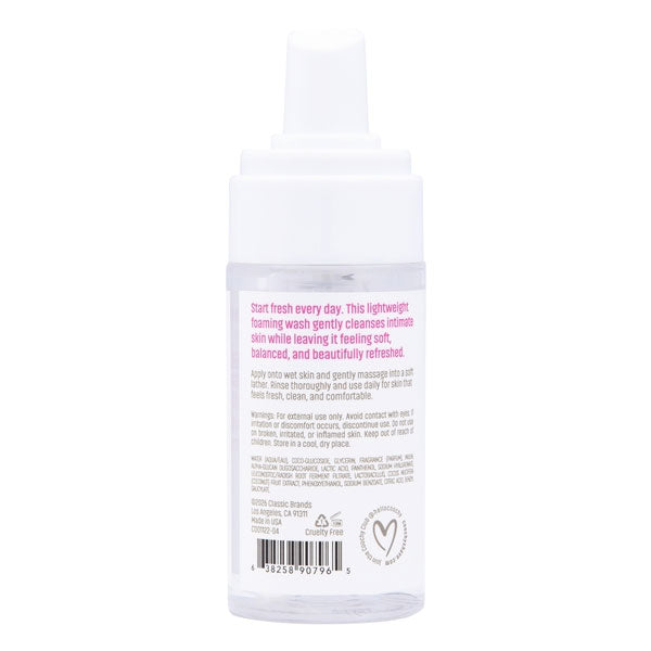 Classic Brands Coochy Fab Fresh Intimate Foaming Cleanser — Peony (4 fl oz / 118 ml) - COO1122-04
