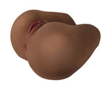 Curve Toys Mistress Chanel Vibrating Missionary Sleeve — Chocolate - CN-07-0809-11