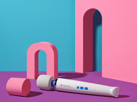 Magic Wand Rechargeable Wand Massager, White, 13 in - HV-270