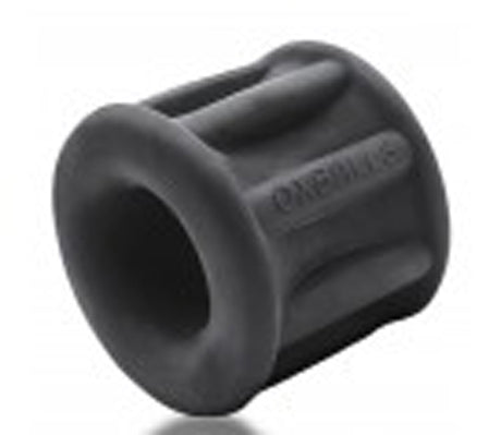 Oxballs Baller Max Tag Ballstretcher — Extra-Tall Black, 2 in - OX-139-NGT