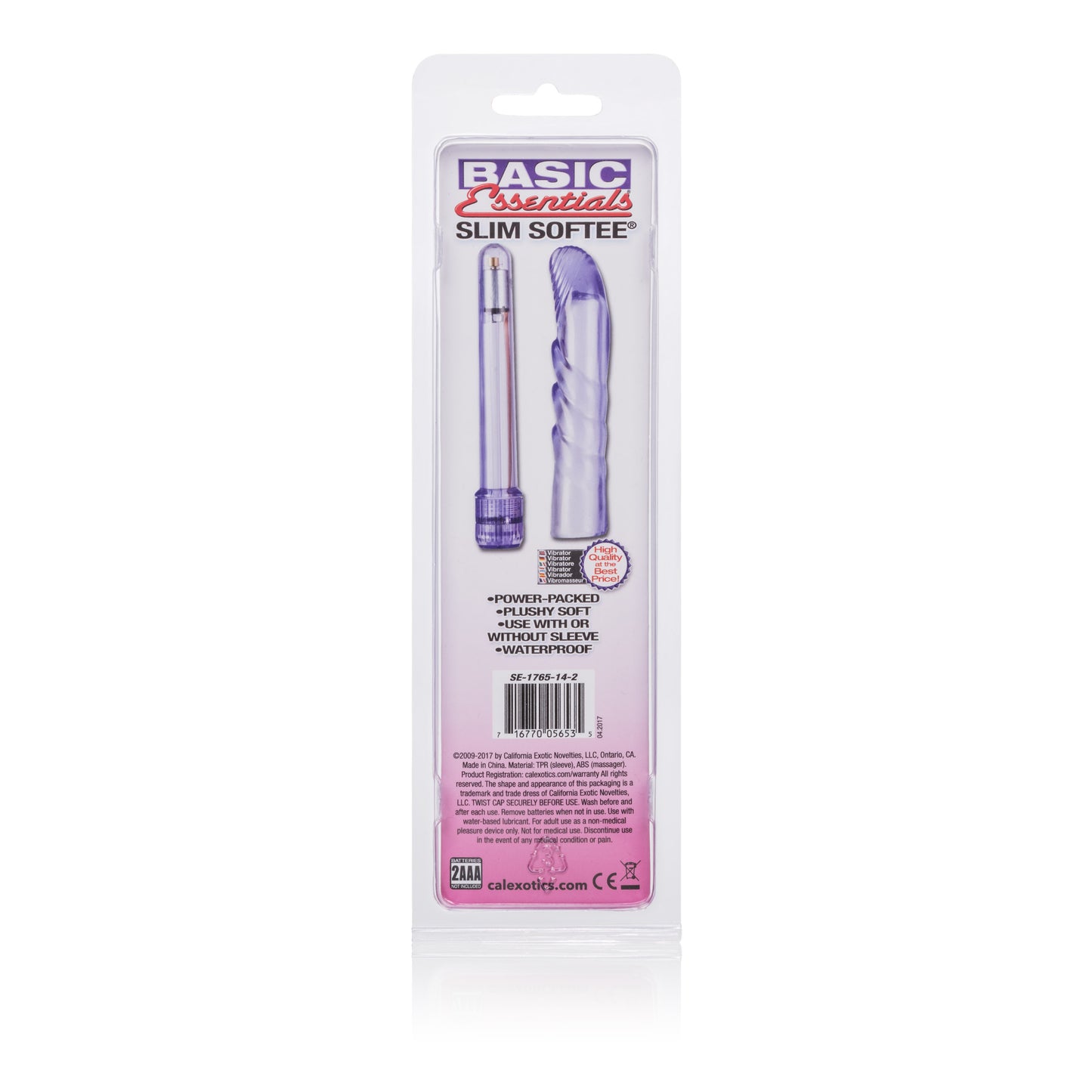 Slim Softee - Purple by CalExotics