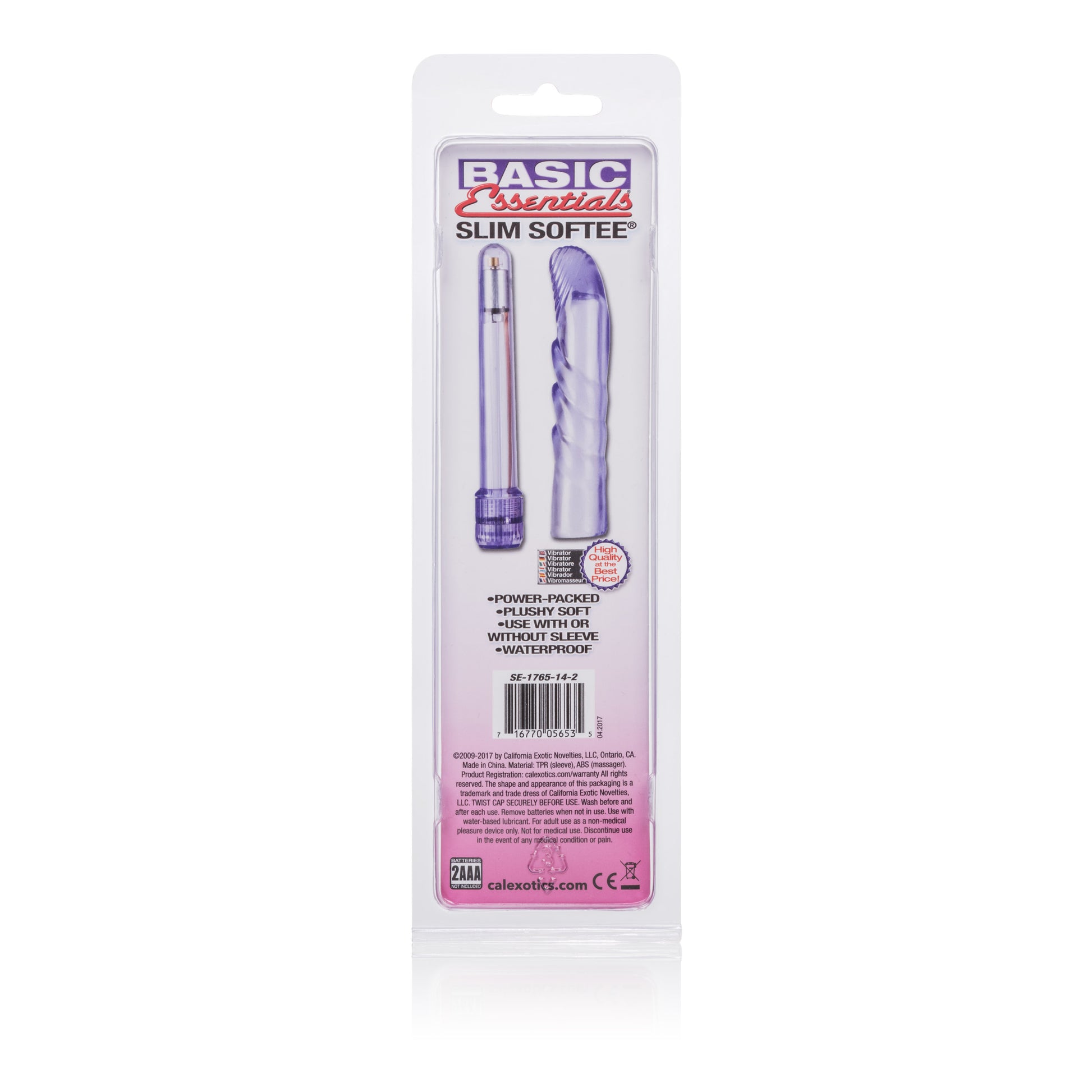 Slim Softee - Purple by CalExotics