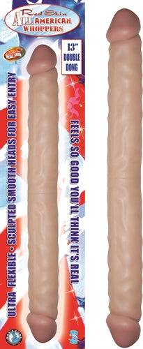 All American Whopper Double-Dong 13 in Flesh