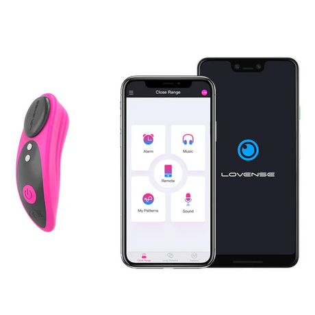 Lovense Ferri App-Controlled Vibrating Panty Vibe, USB Rechargeable - LS9681