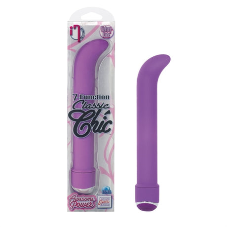 7 Function Classic Chic Standard G Vibe - Purple by CalExotics