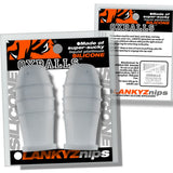 OXBALLS Lankyz Silicone Nipsuckers — Clear, 2.7 in Depth - OX-3211-CLR