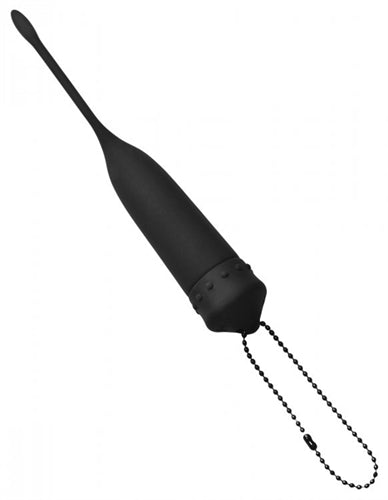 Cadence Vibrating Silicone Sound - Black by XR Brands