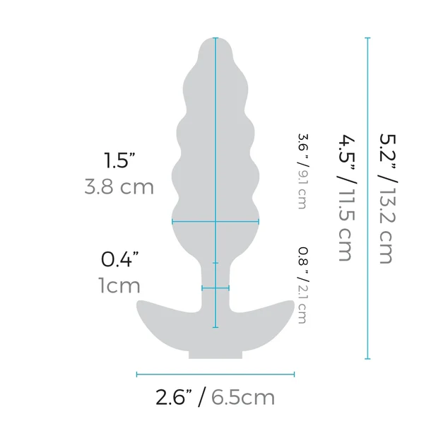 b-Vibe Unicorn Plug Limited Edition Set — 6-Piece - BV0847