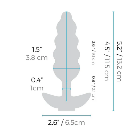 b-Vibe Unicorn Plug Limited Edition Set — 6-Piece - BV0847