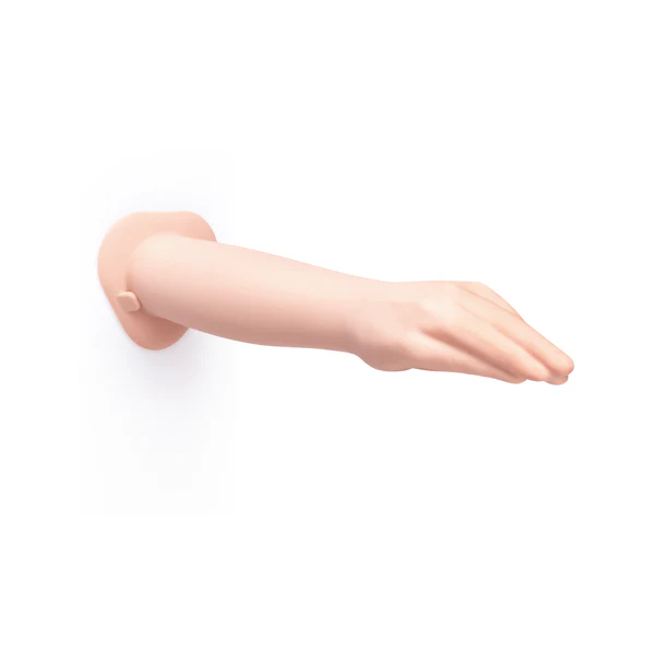 b-Vibe Silicone Hand Fisting Dildo, 16.5 Inch Suction Base - BV7872