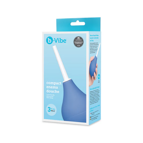 b-Vibe Compact Enema Douche — 90ml Travel Bulb - BV5878