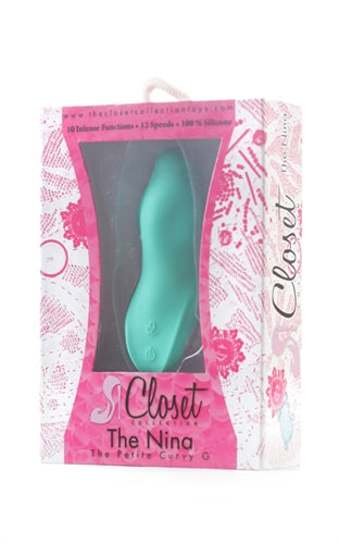 The Nina Petite Curvy G - Turquoise by The Closet Collection