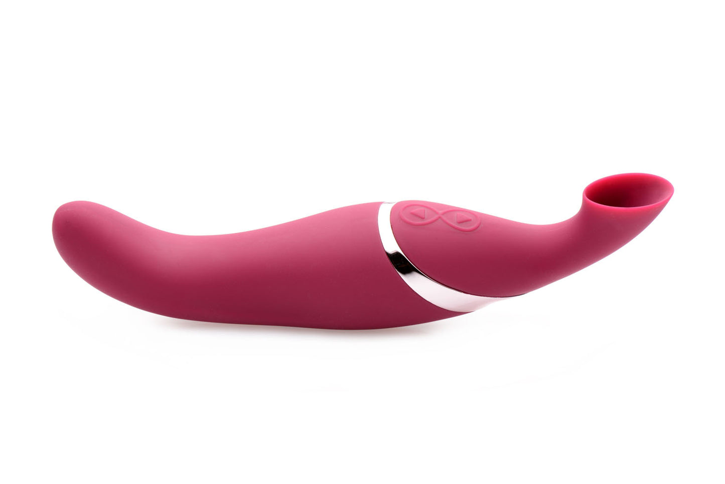 Shegasm Intense 2 in 1 Clit Stimulator - Pink by XR Brands