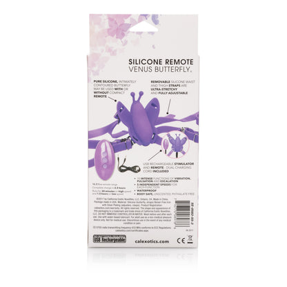 Venus Butterfly Silicone Remote Wireless Micro Butterfly by CalExotics