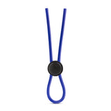 Blush Stay Hard Silicone Loop Cock Ring - Blue - BL-31092
