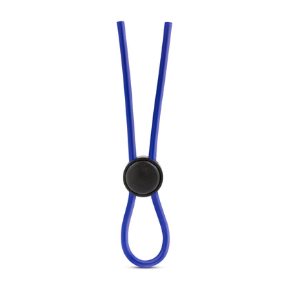 Stay Hard - Silicone Loop Cock Ring - Blue by Blush