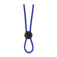 "Stay Hard - Silicone Loop Cock Ring - Blue BL-31092"
