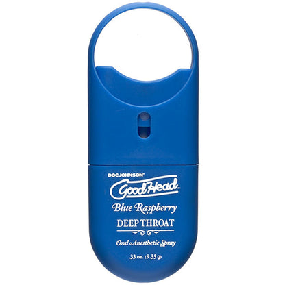 Goodhead - Deep Throat Spray to-Go - Blue Raspberry - .33 Oz. by Doc Johnson