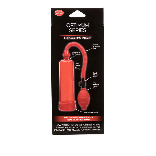 CalExotics Firemans Pump — Penis Pump with Standard Bulb & Quick-Release Valve - SE1008003
