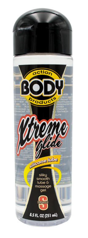 Body Action Xtreme Glide Silicone Lubricant — 8.5 oz - BA-BAX80