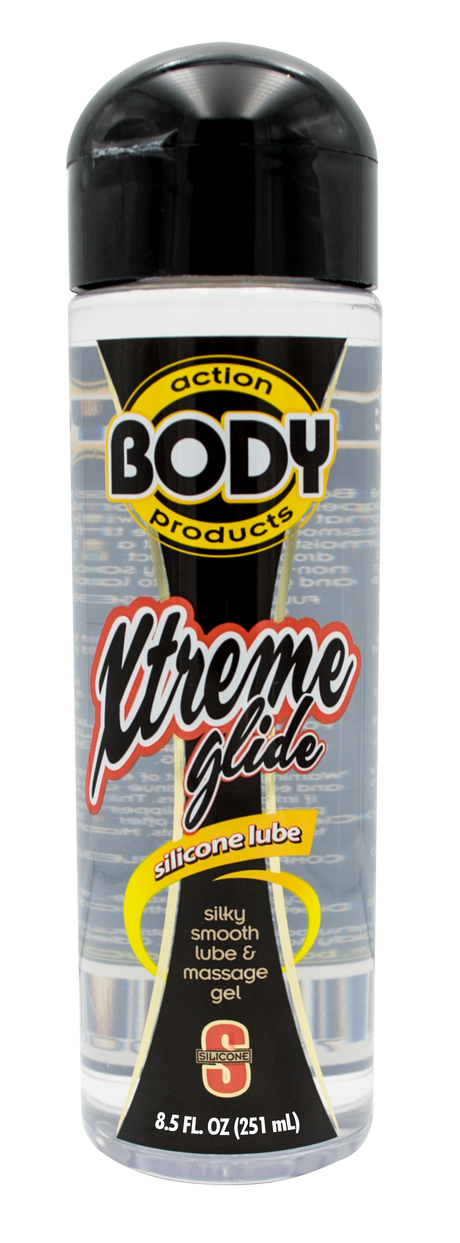 Body Action Xtreme Glide Silicone Lubricant — 8.5 oz - BA-BAX80