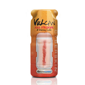 Topco Vulcan Cyberskin Ass Stroker with Warming Lube — Light - TS1600377