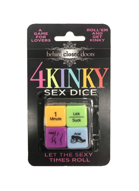Little Genie 4 Kinky Sex Dice Set for Foreplay - LG-BCD022